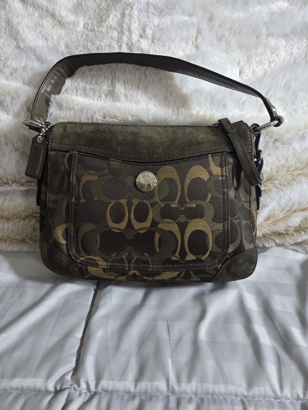 Coach Chelsea Optic Signature Bag
